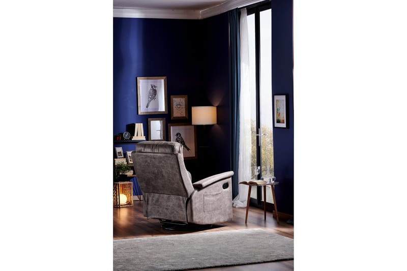 Mereenie Reclinerlenestol - Grå - Møbler - Stoler - Lenestoler - Recliner