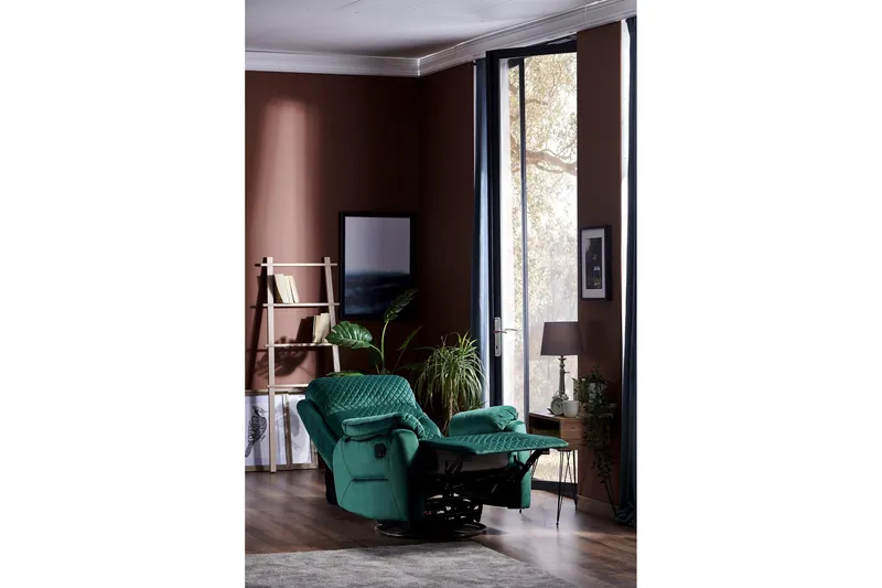 Mereenie Reclinerlenestol - Grønn - Møbler - Stoler - Lenestoler - Recliner