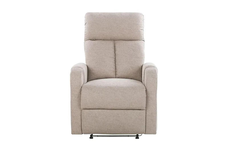 Rautela Lenestol LED-belysning + USB-port - Beige - Møbler - Stoler - Lenestoler - Recliner