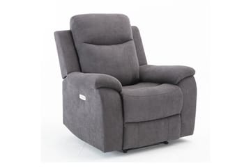 Recliner Lenestol Milo Grå - Møbler - Stoler - Lenestoler - Recliner
