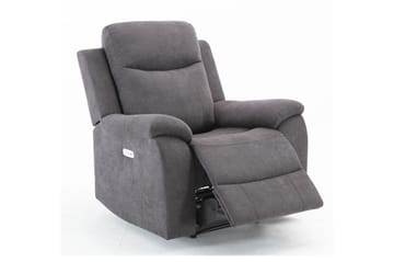 Recliner Lenestol Milo Grå - Møbler - Stoler - Lenestoler - Recliner