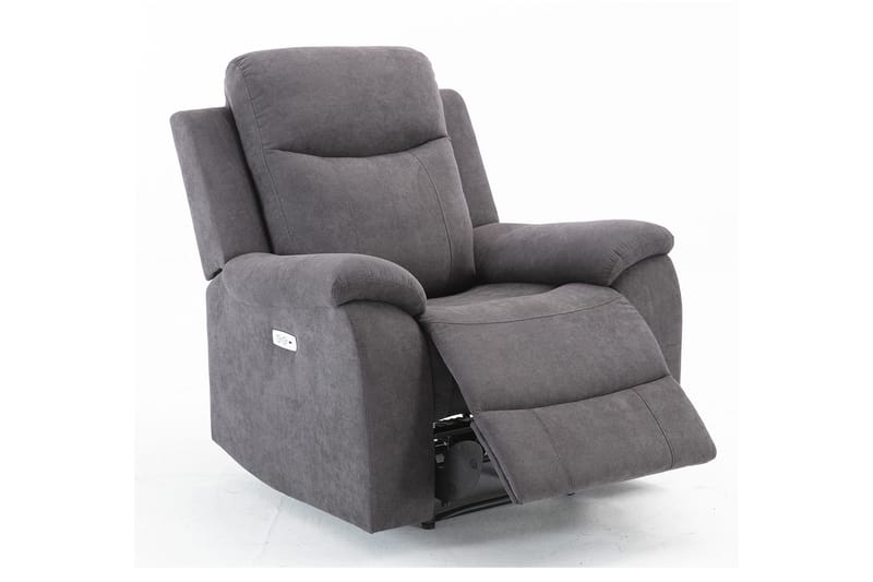 Recliner Lenestol Milo Grå - Møbler - Stoler - Lenestoler - Recliner