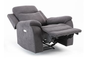 Recliner Lenestol Milo Grå - Møbler - Stoler - Lenestoler - Recliner