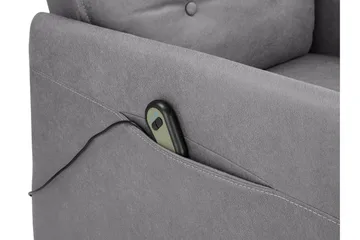 Reclinerlenestol Ailie - Lys grå - Møbler - Stoler - Lenestoler - Recliner