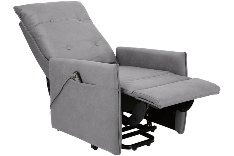 Reclinerlenestol Ailie - Lys grå - Møbler - Stoler - Lenestoler - Recliner