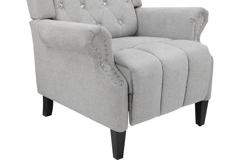 Reclinerlenestol Junpa - Lysegrå - Møbler - Stoler - Lenestoler - Recliner
