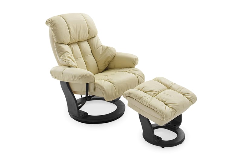 Reclinerlenestol Pelzer - Beige - Recliner - Skinnlenestol