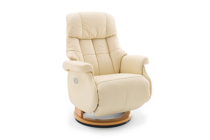 Reclinerlenestol Pelzer - Beige - Recliner - Skinnlenestol