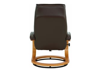 Reclinerlenestol Palina Lær - Grå - Møbler - Stoler - Lenestoler - Recliner