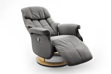 Reclinerlenestol Pelzer - Grå - Møbler - Stoler - Lenestoler - Recliner