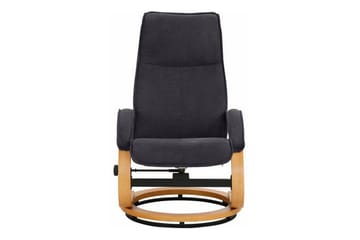 Reclinerstol Loft24 Pasha reclinerstol mikrofiber Grå - Møbler - Stoler - Lenestoler - Recliner