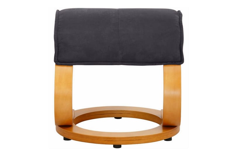 Reclinerstol Loft24 Pasha reclinerstol mikrofiber Grå - Møbler - Stoler - Lenestoler - Recliner