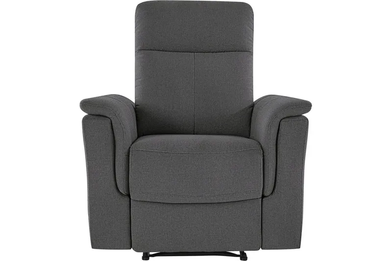 Recliner Southbrook Antrasitt, Stoff/tre/metall, Manuell hvilestol - Antrasitt, Stoff/tre/metall, Manuell hvilestol - Møbler - Stoler - Lenestoler - Recliner