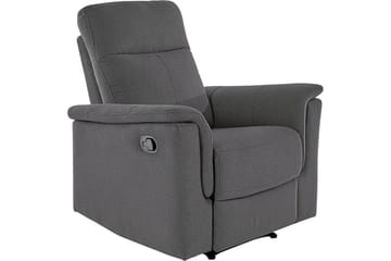 Recliner Southbrook Antrasitt, Stoff/tre/metall, Manuell hvilestol