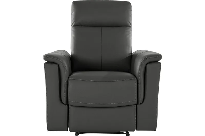 Recliner Southbrook Grå, PU/tre/metall, Manuell hvilestol - Grå, PU/tre/metall, Manuell hvilestol - Møbler - Stoler - Lenestoler - Recliner