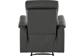 Recliner Southbrook Grå, PU/tre/metall, Manuell hvilestol - Grå, PU/tre/metall, Manuell hvilestol - Møbler - Stoler - Lenestoler - Recliner