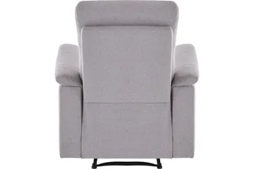 Recliner Southbrook Lys grå, Stoff/tre/metall, Manuell hvilestol - Lys grå, Stoff/tre/metall, Manuell hvilestol - Møbler - Stoler - Lenestoler - Recliner