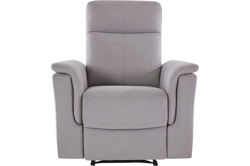 Recliner Southbrook Lys grå, Stoff/tre/metall, Manuell hvilestol - Lys grå, Stoff/tre/metall, Manuell hvilestol - Møbler - Stoler - Lenestoler - Recliner