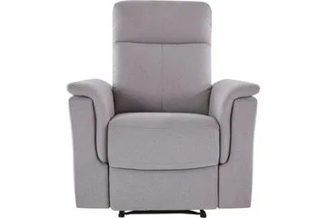 Recliner Southbrook Lys grå, Stoff/tre/metall, Manuell hvilestol - Lys grå, Stoff/tre/metall, Manuell hvilestol - Møbler - Stoler - Lenestoler - Recliner