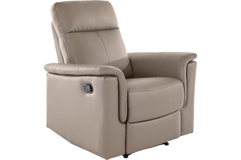 Recliner Southbrook Lys grå, PU/tre/metall, Manuell hvilestol - Lys grå, PU/tre/metall, Manuell hvilestol - Møbler - Stoler - Lenestoler - Recliner