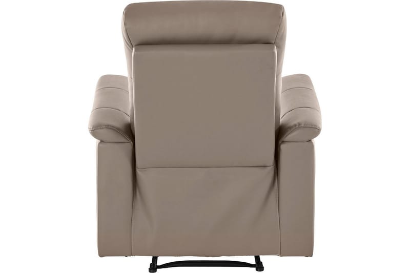 Recliner Southbrook Lys grå, PU/tre/metall, Manuell hvilestol - Lys grå, PU/tre/metall, Manuell hvilestol - Møbler - Stoler - Lenestoler - Recliner