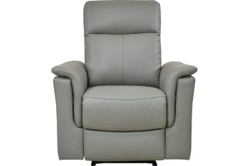Recliner Southbrook Lys grå, PU/tre/metall, Elektrisk recliner