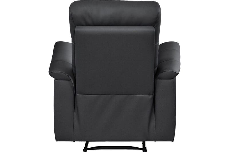 Recliner Southbrook Svart, Ekte skinn/PU/Tre/Metall, Elektrisk recliner - Svart, Ekte skinn/PU/Tre/Metall, Elektrisk recliner - Møbler - Stoler - Lenestoler - Recliner