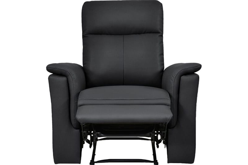 Recliner Southbrook Svart, Ekte skinn/PU/Tre/Metall, Elektrisk recliner - Svart, Ekte skinn/PU/Tre/Metall, Elektrisk recliner - Møbler - Stoler - Lenestoler - Recliner