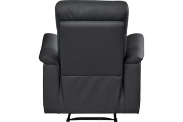 Recliner Southbrook Svart, Ekte skinn/PU/Tre/Metall, Elektrisk recliner - Svart, Ekte skinn/PU/Tre/Metall, Elektrisk recliner - Møbler - Stoler - Lenestoler - Recliner