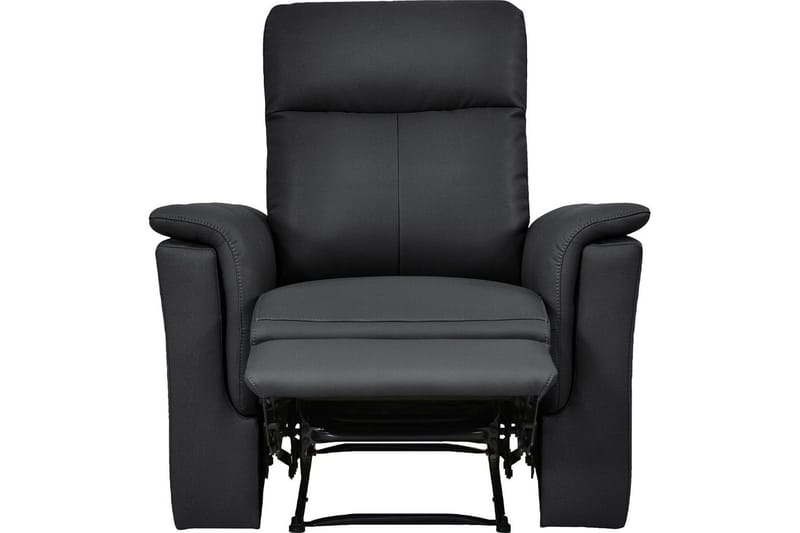 Recliner Southbrook Svart, Ekte skinn/PU/Tre/Metall, Elektrisk recliner - Svart, Ekte skinn/PU/Tre/Metall, Elektrisk recliner - Møbler - Stoler - Lenestoler - Recliner