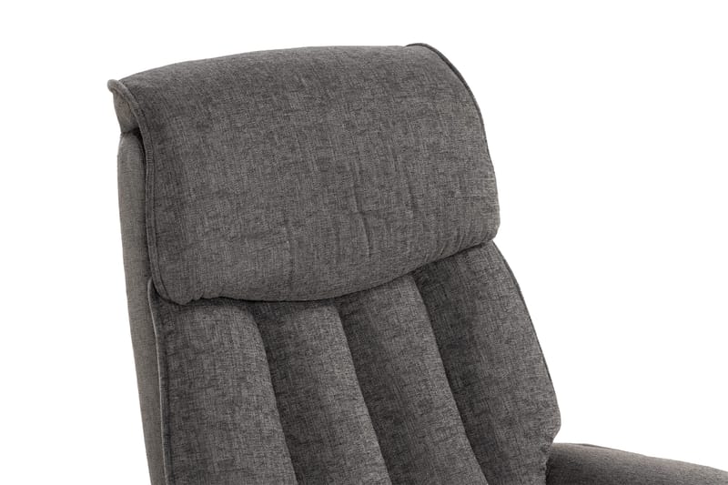 Umeå Lenestol Snurr & Gyng - Stoff Grå - Møbler - Stoler - Lenestoler - Recliner