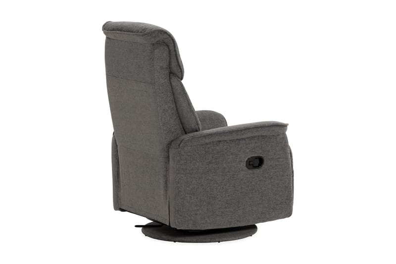 Umeå Lenestol Snurr & Gyng - Stoff Grå - Møbler - Stoler - Lenestoler - Recliner