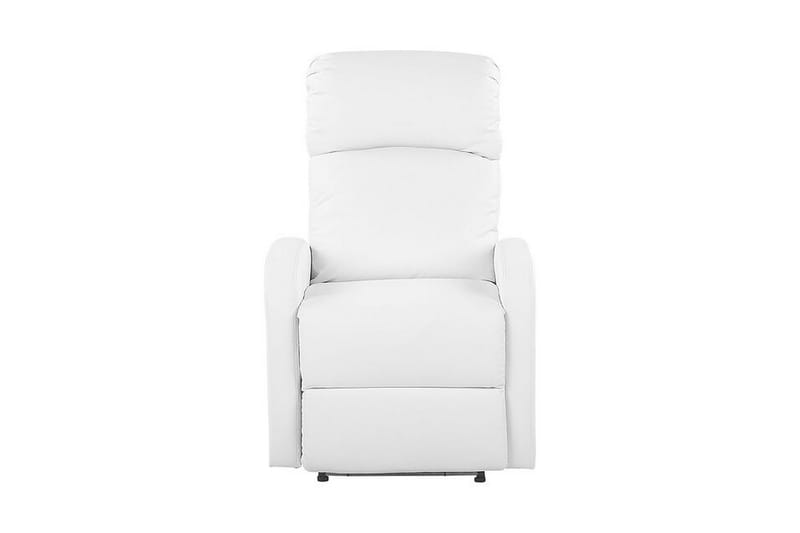 Virrat Lenestol LED-belysning + USB-port - Hvit - Møbler - Stoler - Lenestoler - Recliner