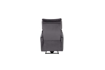 Recliner Pineto Antrasitt, Fløyel/Metall/Tre - Antrasitt, Fløyel/Metall/Tre - Møbler - Stoler - Lenestoler - Recliner