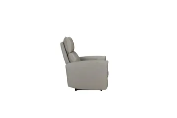 Recliner Pineto Lys grå, PU/metall/tre - Lys grå, PU/metall/tre - Møbler - Stoler - Lenestoler - Recliner
