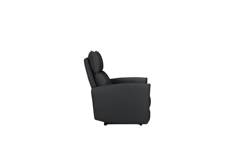 Recliner Pineto Svart, PU/metall/tre - Svart, PU/metall/tre - Møbler - Stoler - Lenestoler - Liggestol