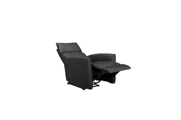 Recliner Pineto Svart, PU/metall/tre - Svart, PU/metall/tre - Møbler - Stoler - Lenestoler - Liggestol