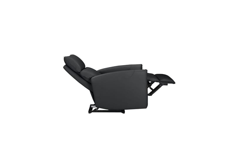 Recliner Pineto Svart, PU/metall/tre - Svart, PU/metall/tre - Møbler - Stoler - Lenestoler - Liggestol