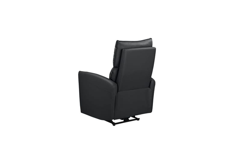 Recliner Pineto Svart, PU/metall/tre - Svart, PU/metall/tre - Møbler - Stoler - Lenestoler - Liggestol