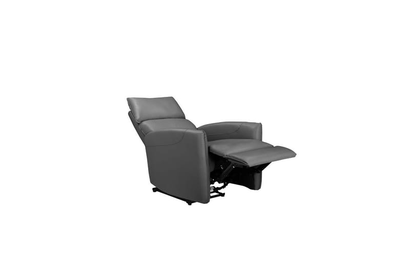 Recliner Pineto Antrasitt, PU/metall/tre - Antrasitt, PU/metall/tre - Møbler - Stoler - Lenestoler - Liggestol