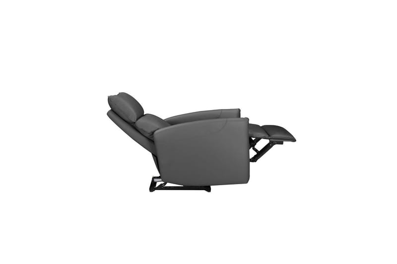 Recliner Pineto Antrasitt, PU/metall/tre - Antrasitt, PU/metall/tre - Møbler - Stoler - Lenestoler - Liggestol