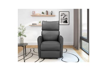 Recliner Pineto Antrasitt, PU/metall/tre - Antrasitt, PU/metall/tre - Møbler - Stoler - Lenestoler - Recliner