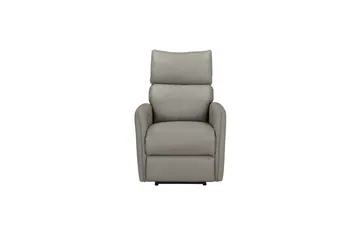 Recliner Pineto Lys grå, PU/metall/tre - Lys grå, PU/metall/tre - Møbler - Stoler - Lenestoler - Recliner