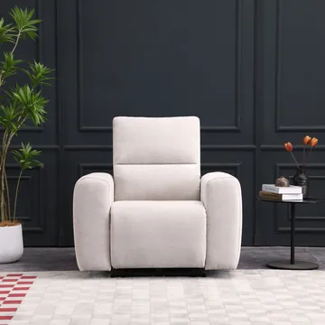 Reclinerlenestol Ödmark med elektrisk mekanisme - lys beige - Møbler - Stoler - Lenestoler - Recliner