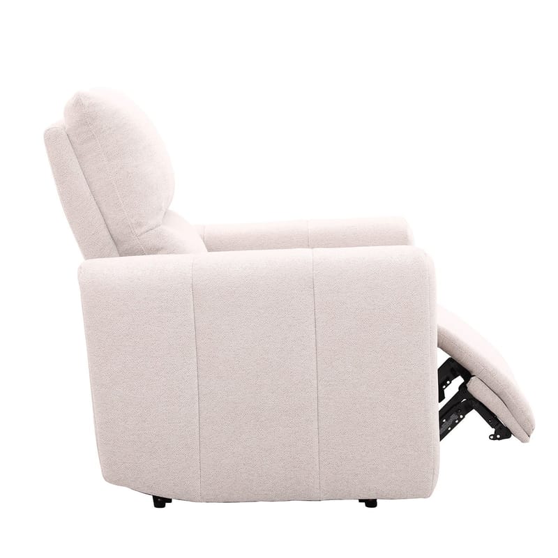 Reclinerlenestol Ödmark med elektrisk mekanisme - lys beige - Møbler - Stoler - Lenestoler - Recliner