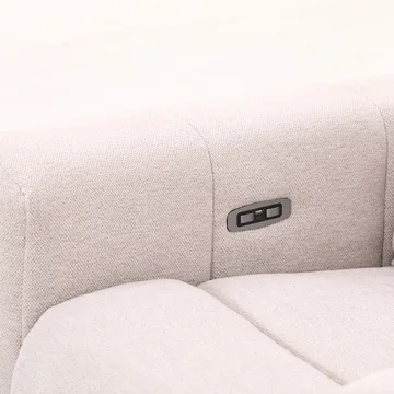 Reclinerlenestol Ödmark med elektrisk mekanisme - lys beige - Møbler - Stoler - Lenestoler - Recliner