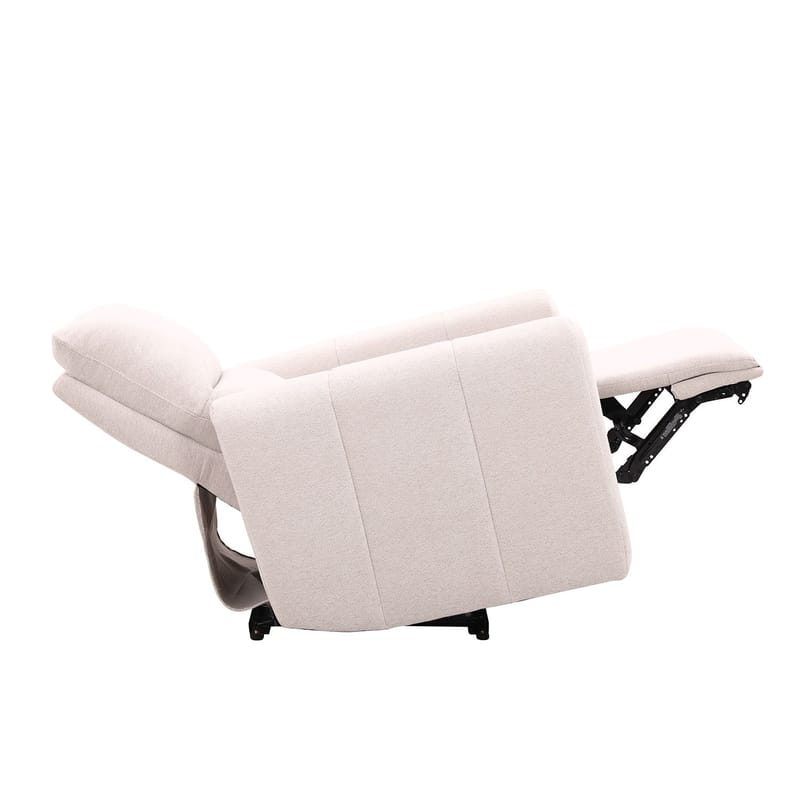 Reclinerlenestol Ödmark med elektrisk mekanisme - lys beige - Møbler - Stoler - Lenestoler - Recliner