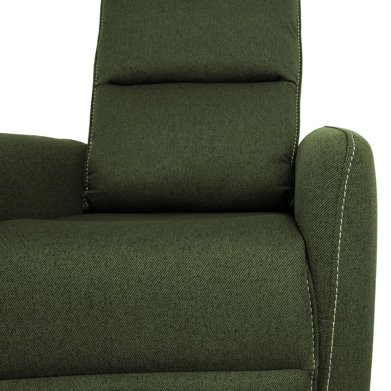 Reclinerlenestol Örsvik med push back-mekanisme - grønn - Møbler - Stoler - Lenestoler - Recliner
