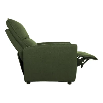 Reclinerlenestol Örsvik med push back-mekanisme - grønn - Møbler - Stoler - Lenestoler - Recliner