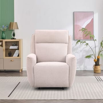 Reclinerlenestol Östvik med manuell mekanisme - beige - Møbler - Stoler - Lenestoler - Recliner